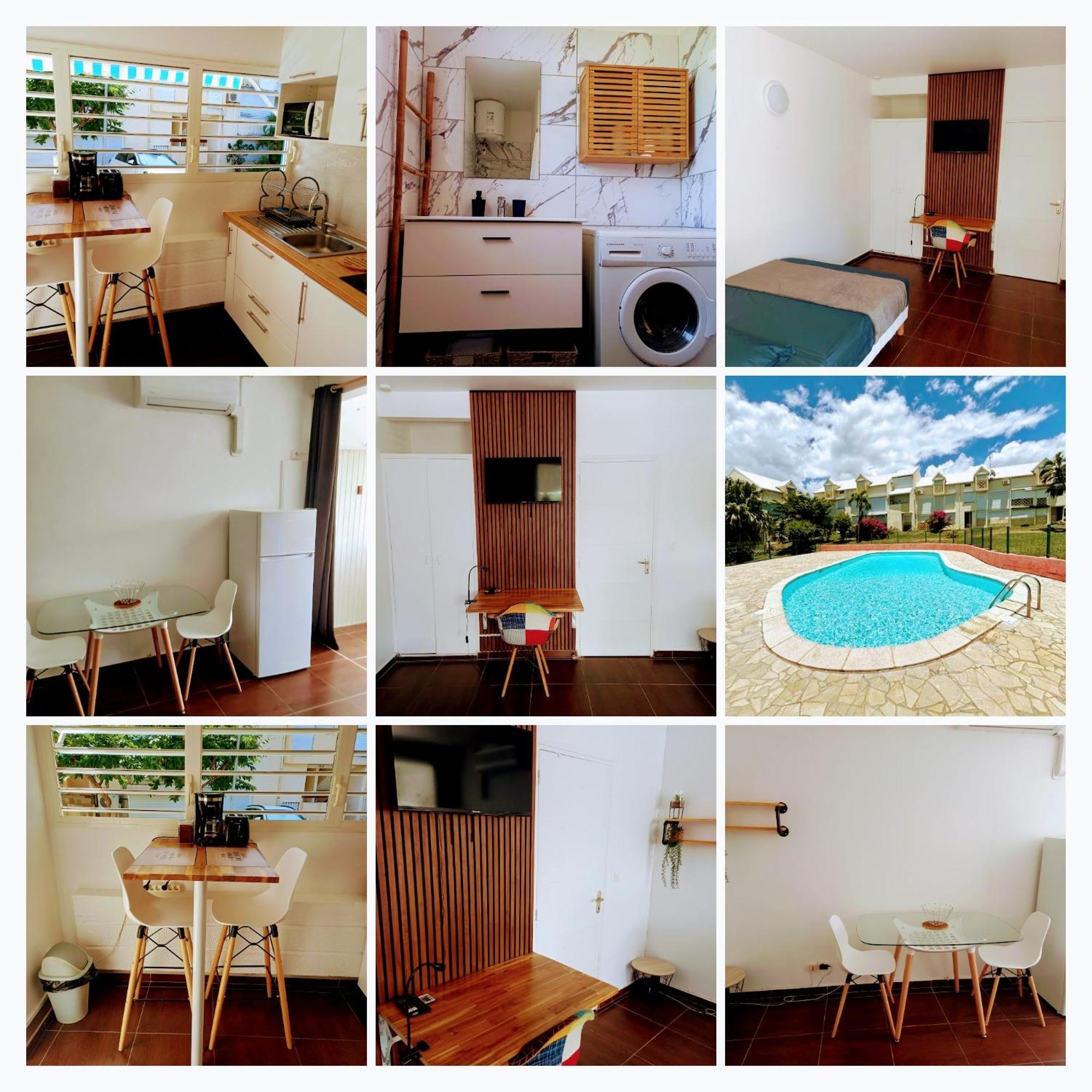Le Studio Oncle Sam - Acces Piscine Et Plage Le Gosier  Bagian luar foto